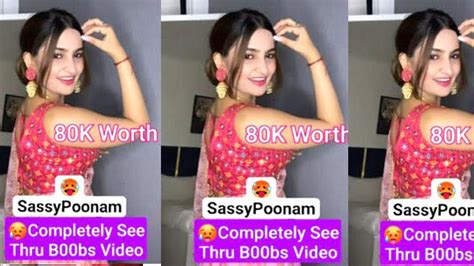 sassy poonam nude video viral